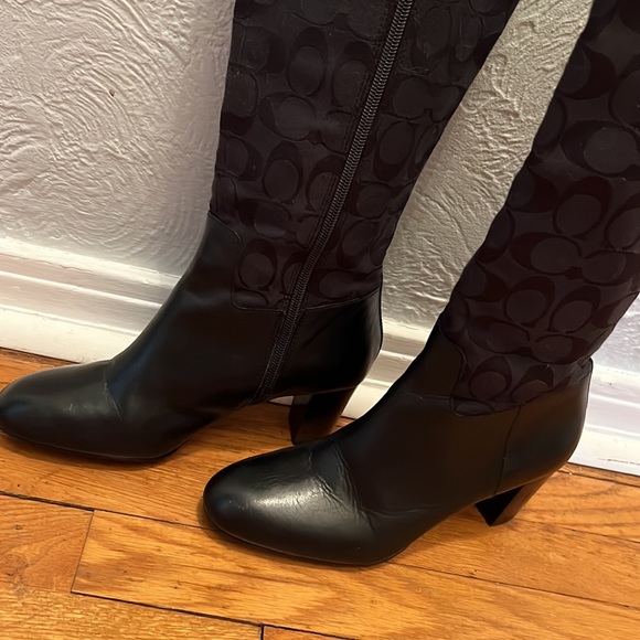 Coach Black Boots - Picture 6 of 12
